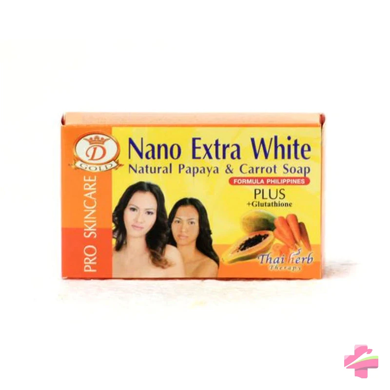 NANO EXTRA WHITE PAPAYA & CARROT SOAP