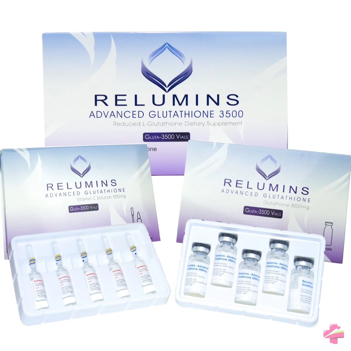 relumins advanced iv glutathione 3500mg RELUMINS ADVANC GLUTATHIONE 3500MG VIAL