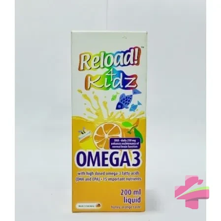 RELOAD 4 KIDZ OMEGA 3 SYRUP 200ML