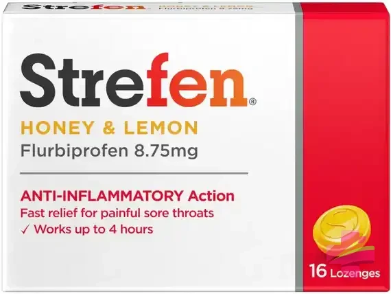 STREFEN FLURBIPROFEN 8.75MG *16(HONEY & LEMON)